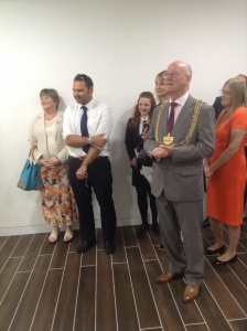 Lord Mayor of Leeds at Webanywhere Office Opening