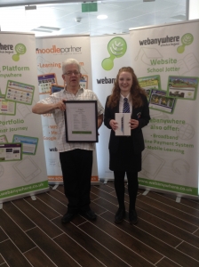 Emily Wilson, Wetherby High School and Ian McMillan Yorkshire Poet - "Why do Computers Rule the World?"