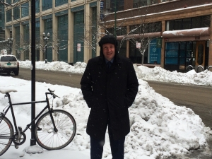 Sean in Chicago following one of the worst snowfall in years